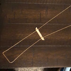 Alexis Bittar Lucite Bar Necklace